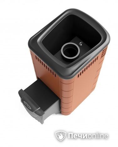 Дровяная печь-каменка TMF Каронада XXL Heavy Metal ДА терракота в Калининграде